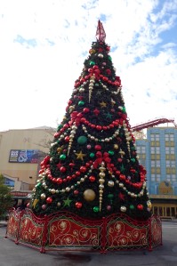 Christmas Tree at Universal