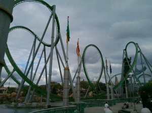 The Incredible Hulk Coaster 